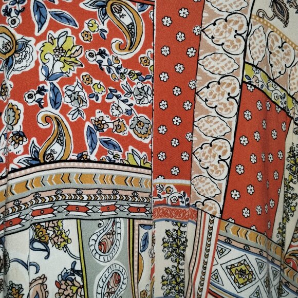 Multi print handkerchief dress - Picture 3 of 5